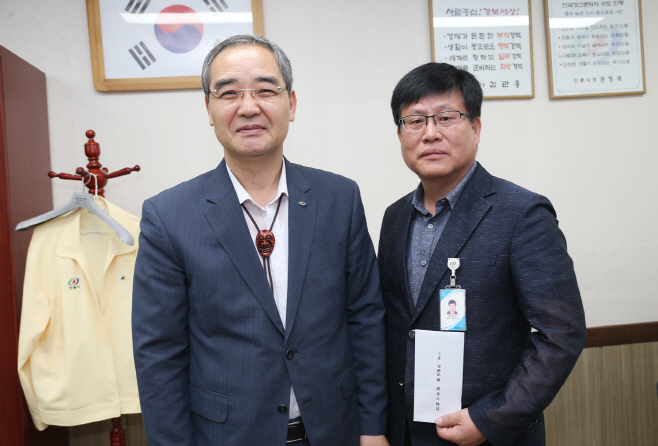 7월 안동시 시정홍보우수 공무원 선정