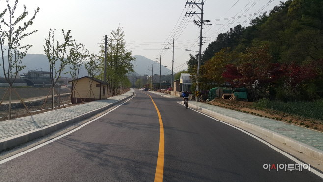 군도4호선도로확포장공사