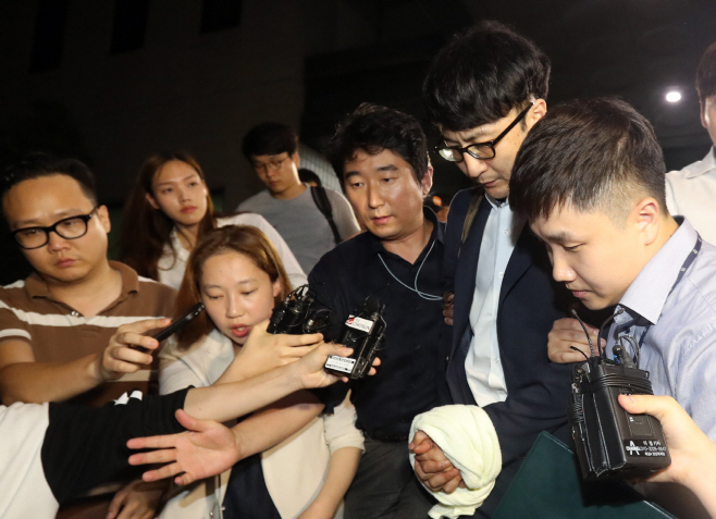 구속되는 이준서 전 최고위원