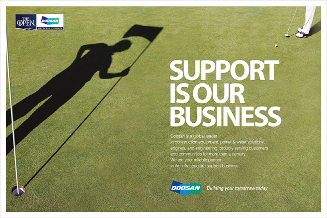 Doosan_AD_The Open Official Patron