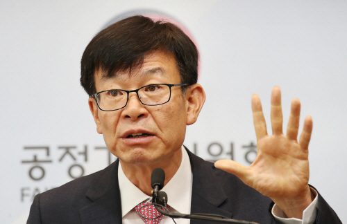 김상조 위원장, 가맹분야 불공정 행위 대책 발표