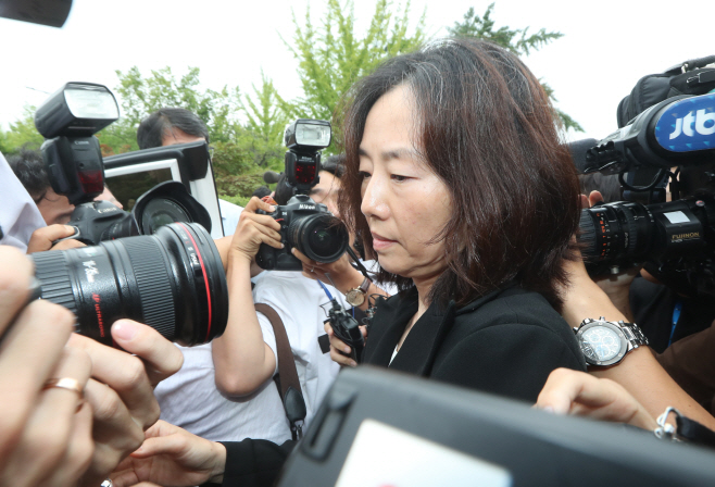 석방된 조윤선