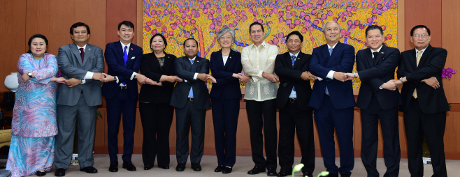 강경화, 주한 ASEAN 외교단 차담회