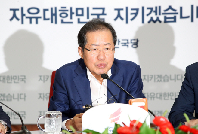 홍준표 대표 발언