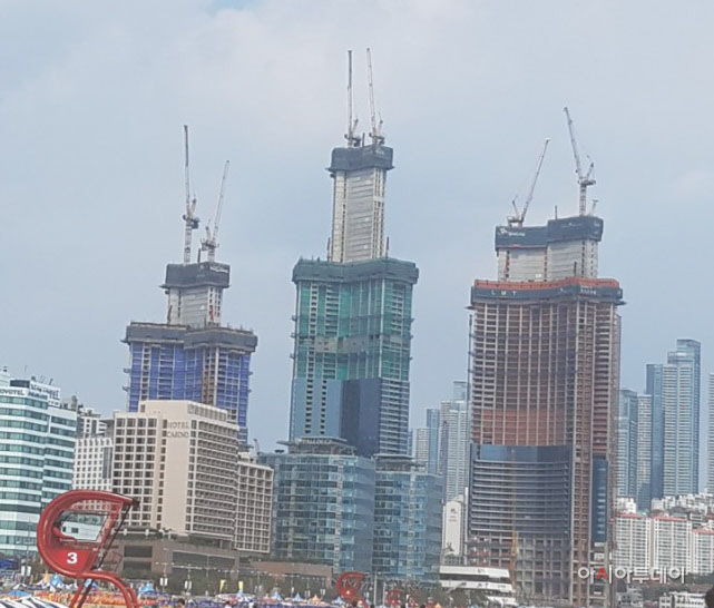 엘시티 전경