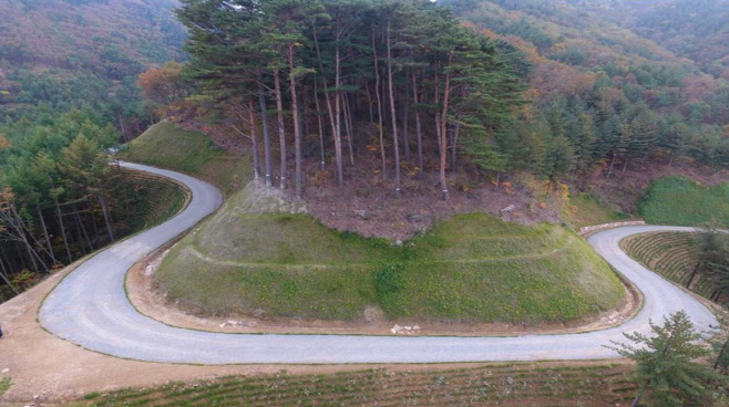 임도 시설지 전경