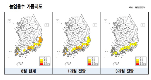 가뭄지도