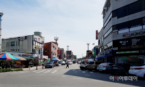 서산시 해미면 읍내리 전경