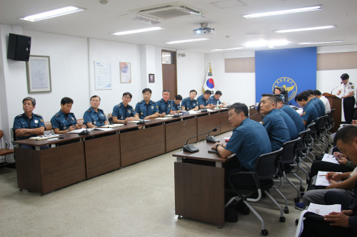 평택경찰서, 교통사고 분석 및대책방안 마련을 위한 보고회 개