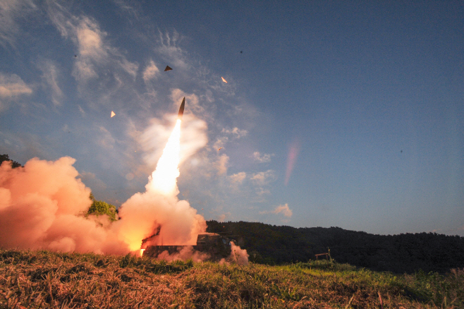 북한응징 현무발사 훈련