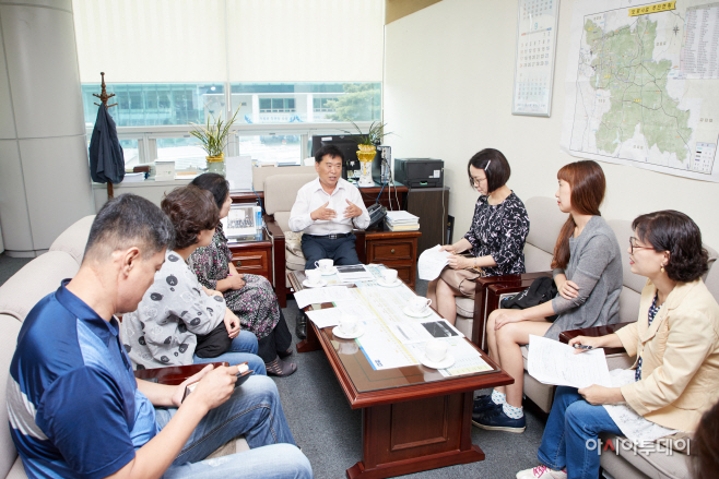 장애인 학부모회와 용인 공립특수학교 설립 간담회
