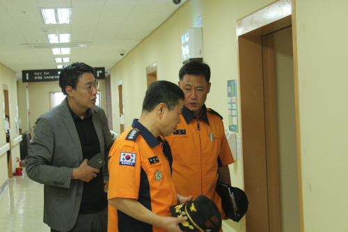 송탄소방서, 추석 연휴 대비 관서장 현장 안전컨설팅