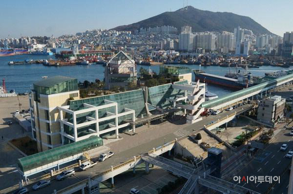 부산항만공사 전경