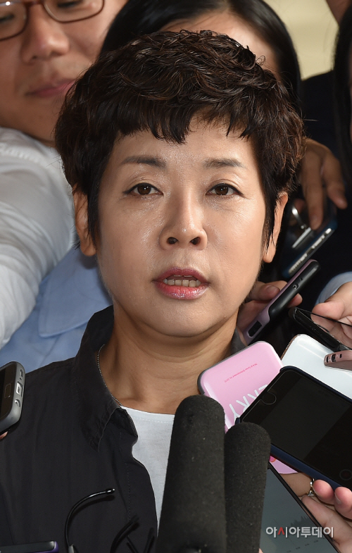 [포토]김미화, '이제는 말할 수 있다'
