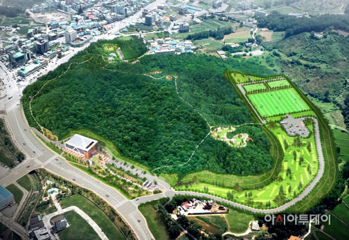 서산시 안산공원 조감도