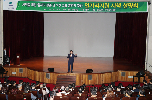 평택시, 2017 일자리지원 시책 설명회 개최