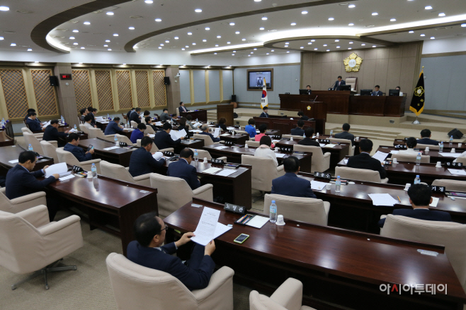 수원시의회, 제329회 임시회 열고 9일간 일정 시작