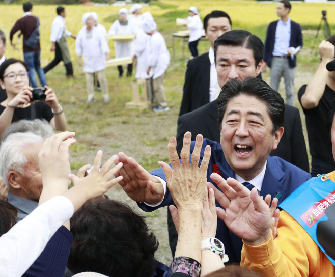 Japan Election <YONHAP NO-4695> (AP)
