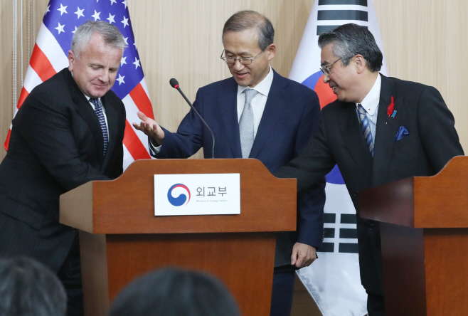 한ㆍ미ㆍ일 외교차관 협의회 공동기자회견