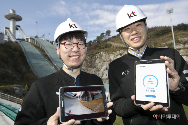 [사진1]KT 5G-네트워크-단말 서비스 연동_v1