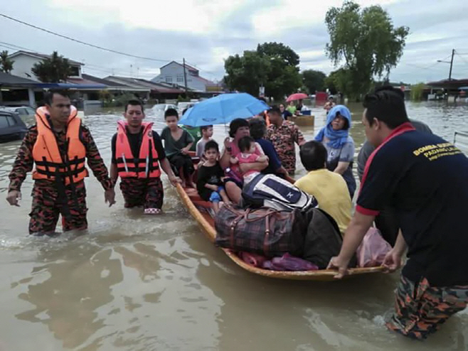 MALAYSIA FLOOD <YONHAP NO-3872> (EPA)