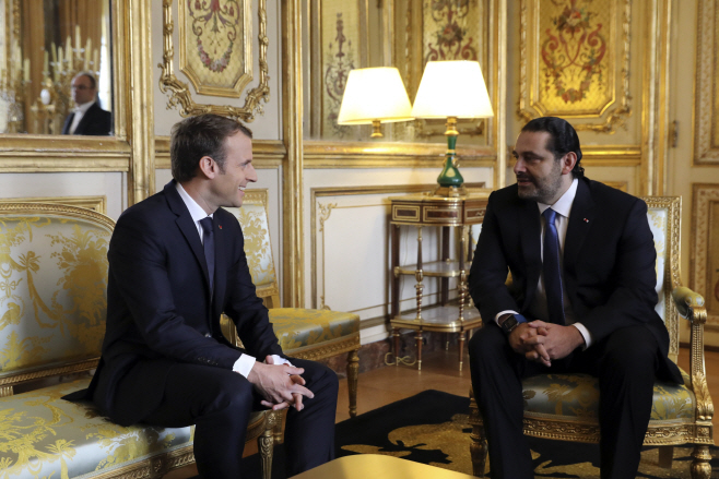 FRANCE POLITICAL CRISIS SAAD HARIRI <YONHAP NO-4112> (EPA)