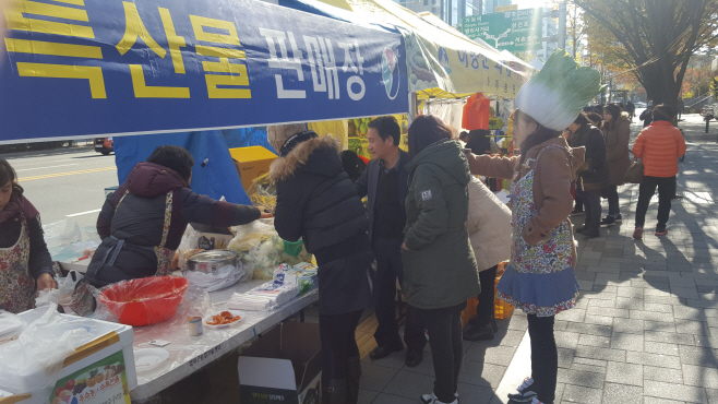 영덕신선절임배추 수도권 홍보·판촉행사 장면2