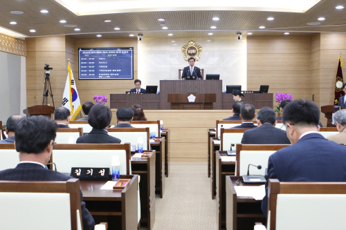제195회 평택시의회 제2차 정례회 개회