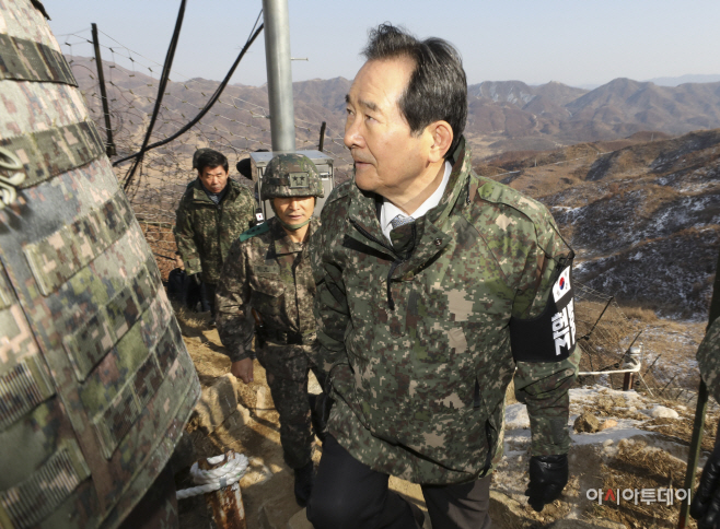 백골부대 찾은 정세균 의장