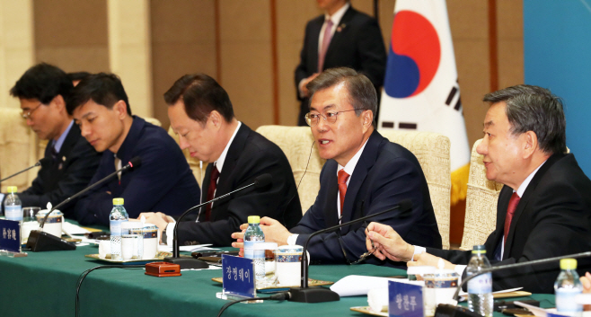 문 대통령, 한-중 기업인 간담회 인사말