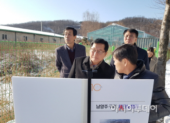 지성군 남양주부시장 현장방문 - 경기북부 2차 테크노밸리1