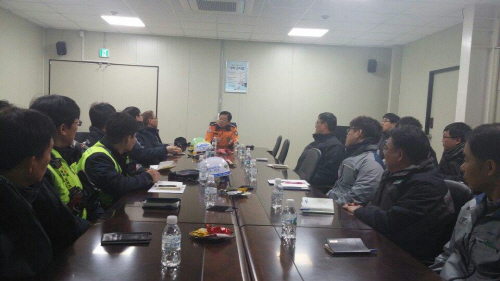 송탄소방서, 대형화재 예방을 위한 현장 안전컨설팅 실시
