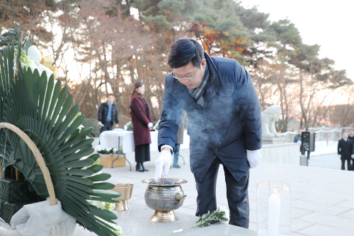 평택시, 신년 현충탑 참배 행사 거행