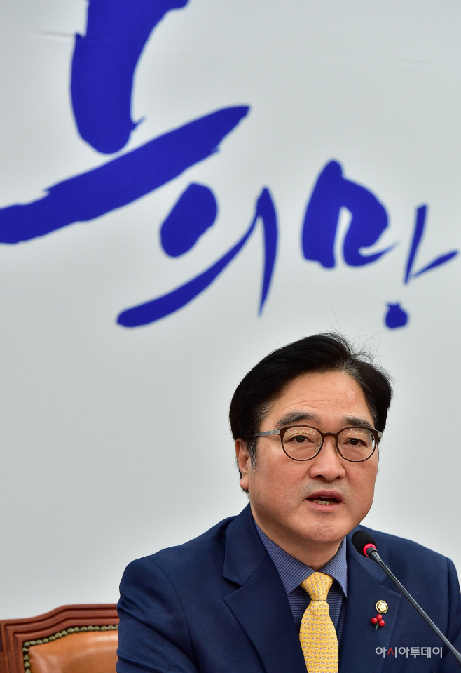 [포토] 우원식 '희망'