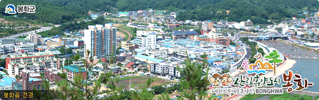 봉화군 전경