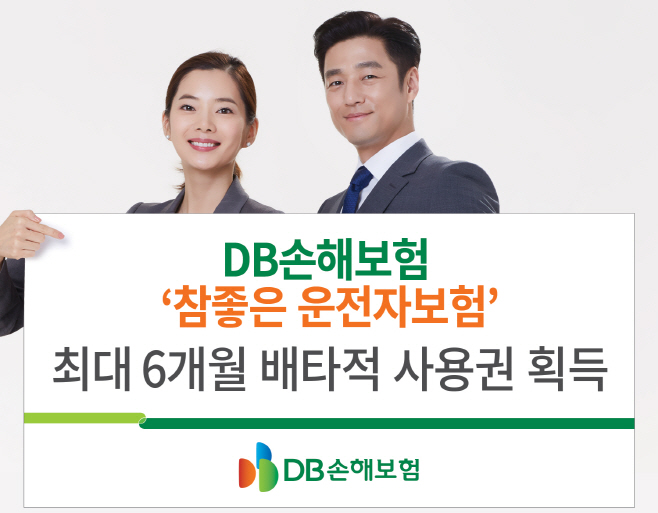 (보도사진)DB손해보험 참좋은운전자보험 배타적사용권 획득