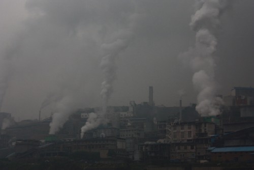 중국 대기 오염