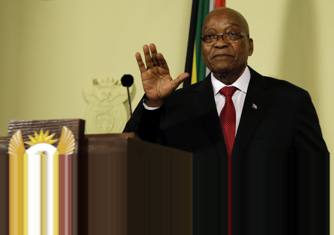South Africa Troubled President <YONHAP NO-0956> (AP)