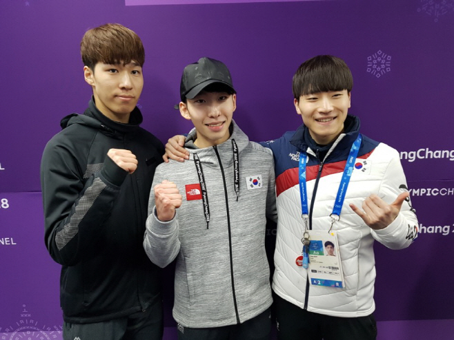 [올림픽] 같은 조에서 경기 벌일 황대헌, 임효준, 서이라