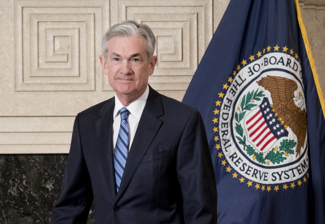Federal Reserve Powell <YONHAP NO-6119> (AP)