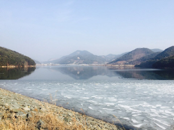 백운저수지 전경사진