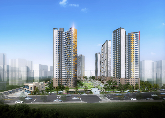 당산 센트럴 아이파크 주경투시도