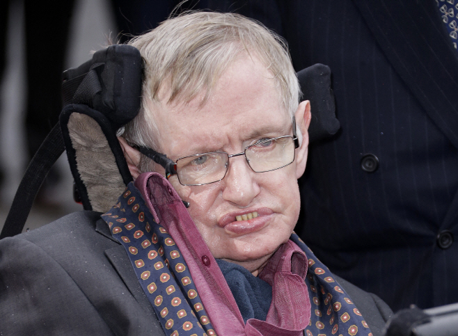 Obit Stephen Hawking <YONHAP NO-3683