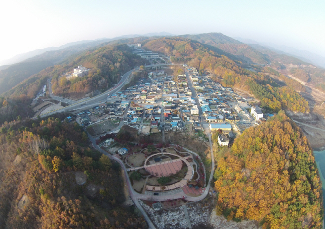 도산 서부리마을 전경
