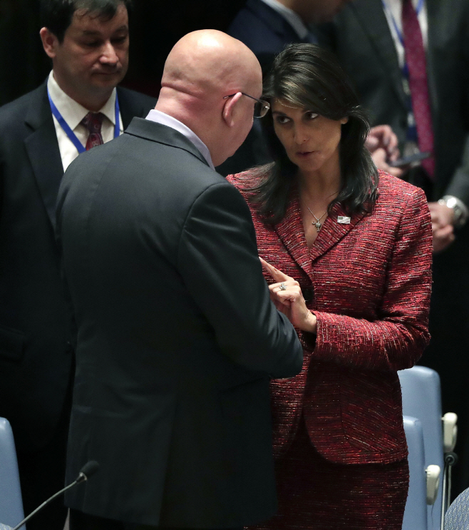 UN Security Council Syria <YONHAP NO-1690> (AP)