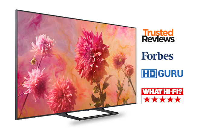 삼성전자 2018년형 QLED TV Q9F 호평(측면)