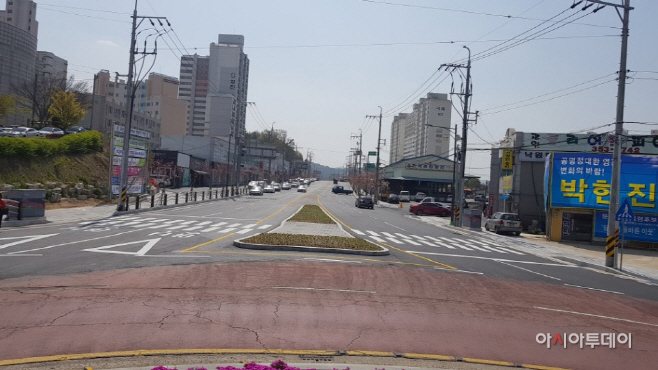 교통사고 다발구역 현장