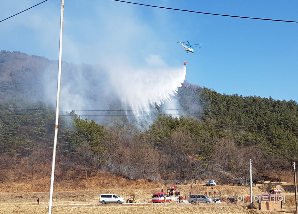 [산림녹지과]상주시, 막바지 산불방지에 총력태세 !!