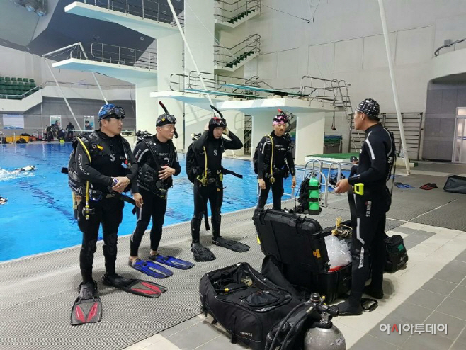 상반기 구조대원 수난구조훈련