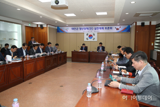 태안군 청년정책 실천계획 보고회